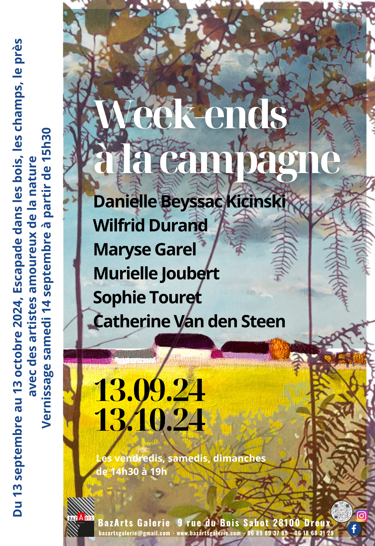 Flyers week ends a la campagne dreux sep oct 24